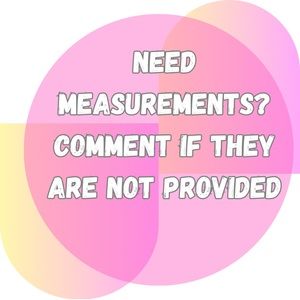 Message or comment for measurements